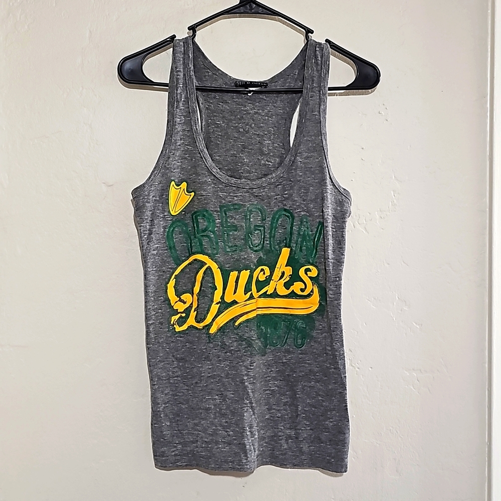 Oregon Ducks Tank Top Size Small